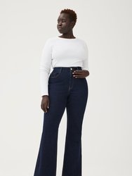 MIA Plus - High Rise Flare Jeans - Drum - Drum