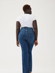 Mia Plus - High Rise Flare Jeans - Seaborn