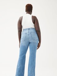 Mia Plus - High Rise Flare Jeans - Smith