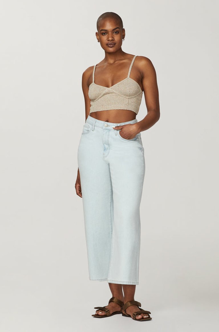 NCE - Crop Wide Leg Jeans, Super Nova - Super Nova