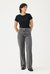 NCE - Wide Leg Jeans - Gris - Gris