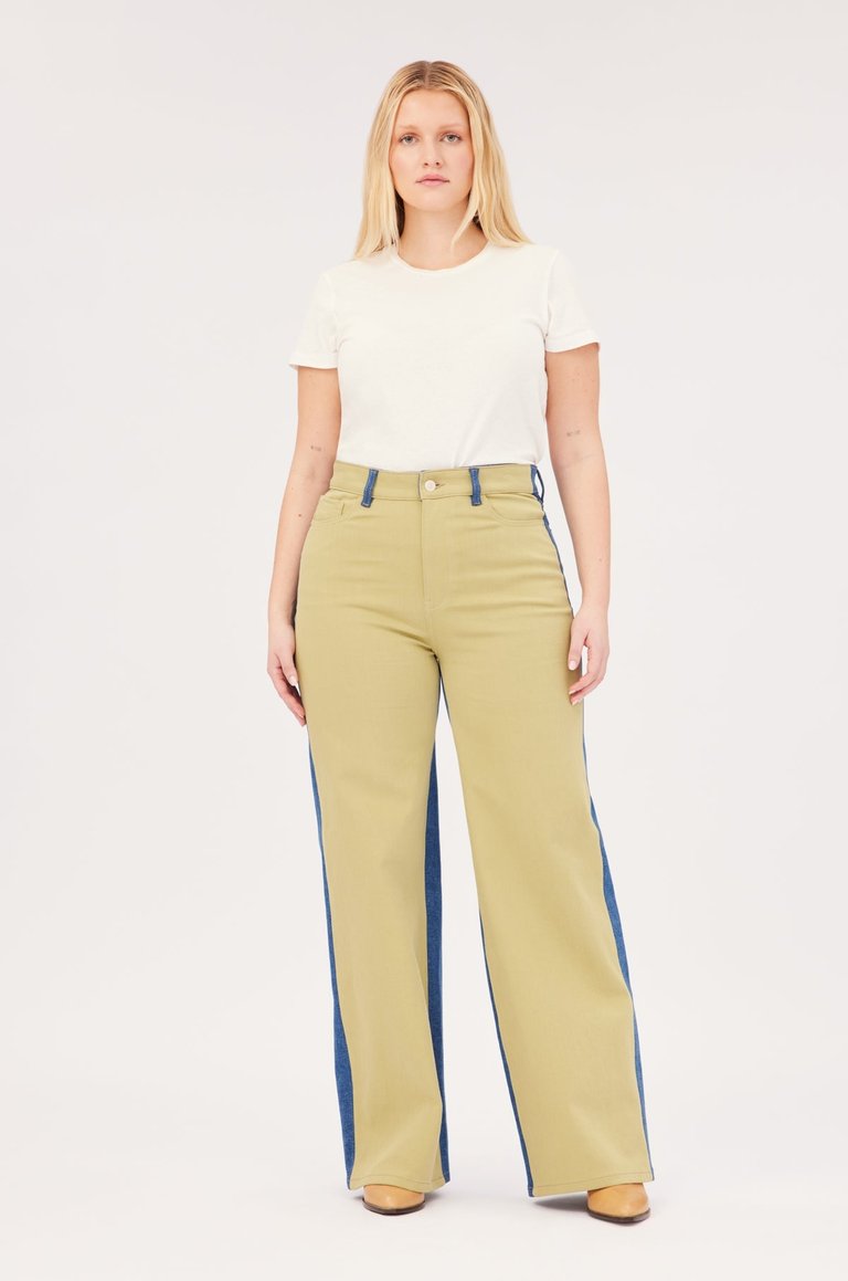 NCE Wide Leg Jeans - Two Faced - Two Faced
