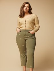 Psp Plus - Crop Bootcut | Sage - Sage