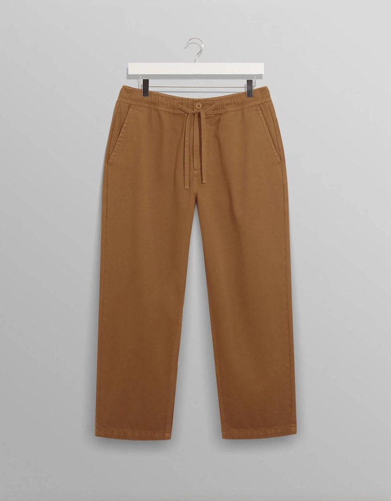 Kurt Trouser In Camel - Camel