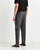 Men's Pleat Trousers In Dark Grey