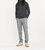 Sterling Roll Neck Sweatshirt In Charcoal