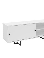 Rock Hill 59 in. White Wood TV Stand Fits TV's up to 55 in.