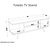 Wood TV Stand Fits TV's Up To 55" - White