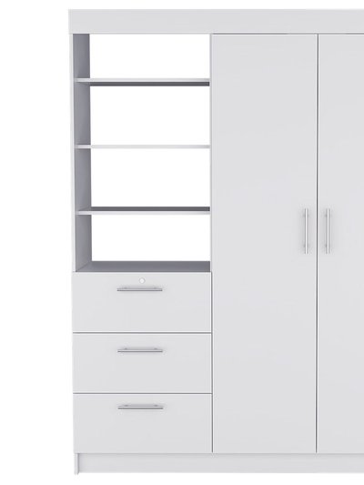 We Have Furniture Armoire Rumanu - White Finish product
