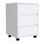 Bang 3 Drawer Filing Cabinet - White Finish