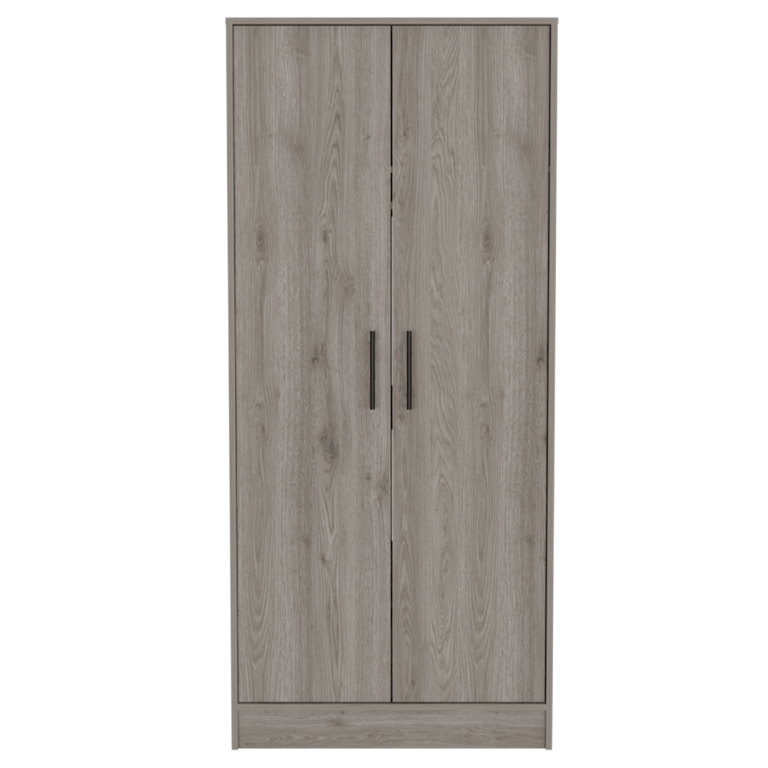 Beery 180 Armoire - Light Grey Finish - Light Grey