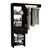 British 150 Closet System - Black Wengue Finish