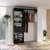 British 150 Closet System - Black Wengue Finish