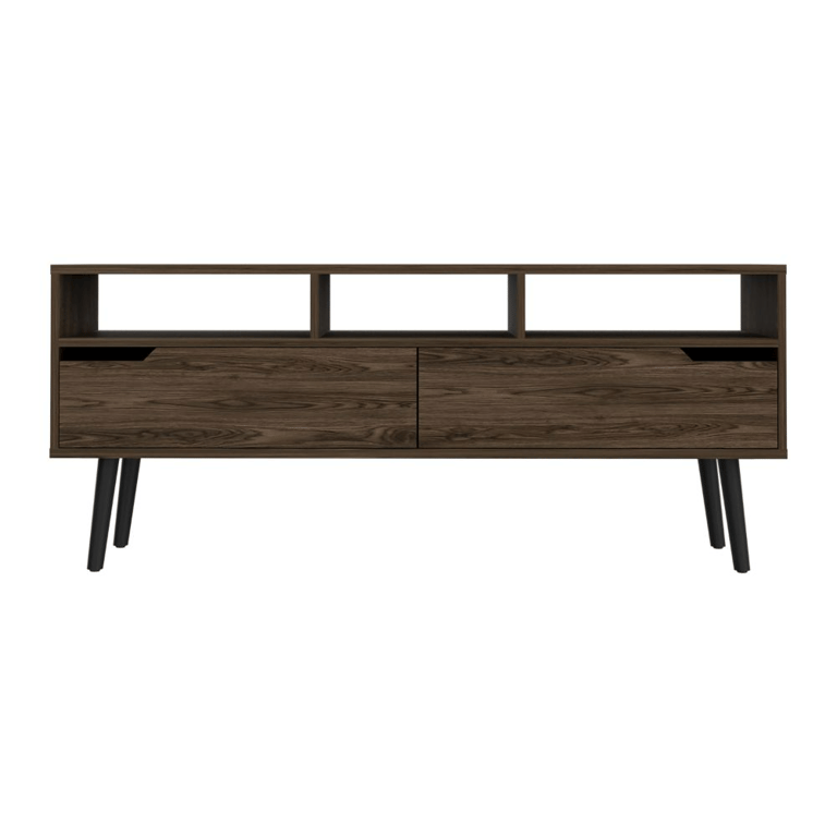 Bull TV Stand For TV's Up 52" - Walnut