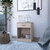 Coco Nightstand - Light Grey Finish