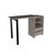 Cusco 120 Writing Desk - Light Gray Finish