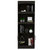 Denver Bookcase - Black Wengue Finish