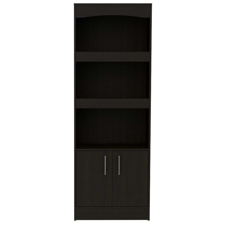 Denver Bookcase - Black Wengue Finish - Black Wengue