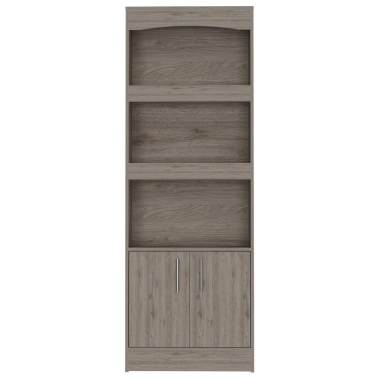 Denver Bookcase - Light Grey Finish - Light Grey