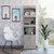 Denver Bookcase - Light Grey Finish