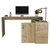 Desti Home Desk - Light oak Finish