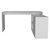 Desti Home Desk - White Finish - White