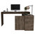 Desti Writing  Desk - Dark Brown Finish