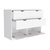 Dresser Curio - White Finish