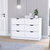 Dresser Curio - White Finish