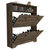 Dublin Shoe Rack - Dark Brown Finish