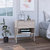 Ferku Nightstand - Light Grey Finish