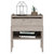 Ferku Nightstand - Light Grey Finish - Light Grey