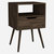 Fugaz Nightstand - Dark Walnut Finish