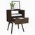 Fugaz Nightstand - Dark Walnut Finish