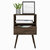 Fugaz Nightstand - Dark Walnut Finish