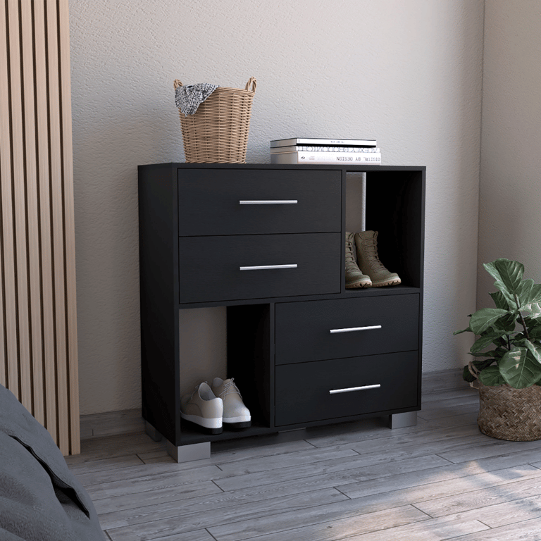 Hetzs Dresser - Black Wengue Finish