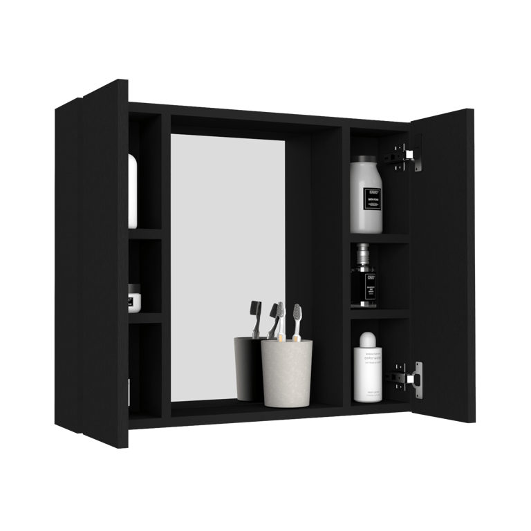 Hops Medicine Cabinet, Black Wengue Finish