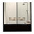 Lexington Mirror Cabinet, Black Wengue Finish - Black Wengue