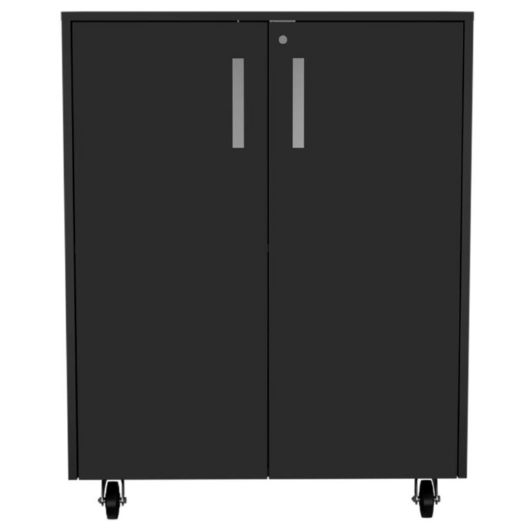 Lions Storage Cabinet - Black Wengue