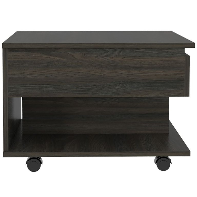 Mercuri Lift Top Coffee Table, Carbon Espresso Finish - Carbon Espresso