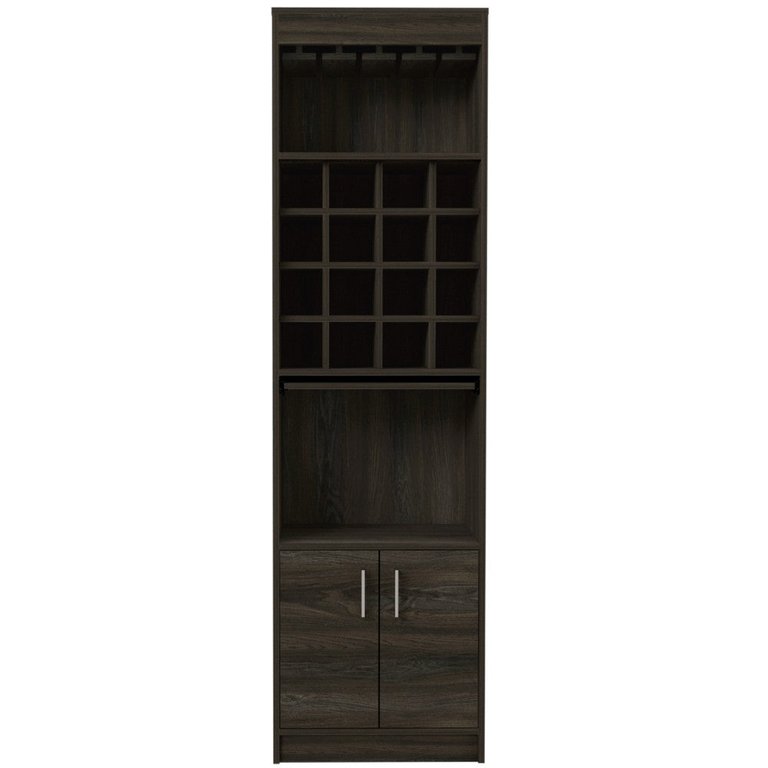 Modoc Bar Cabinet - Carbon Espresso Finish - Carbon Espresso