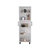 Multistorage Manacor Storage Cabinet, White Finish