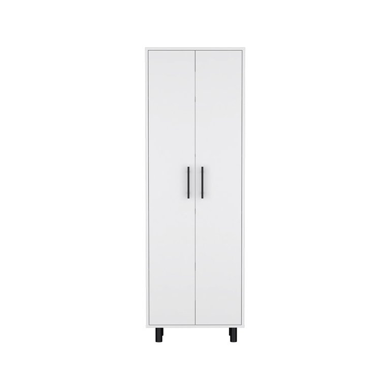 Multistorage Manacor Storage Cabinet, White Finish - White