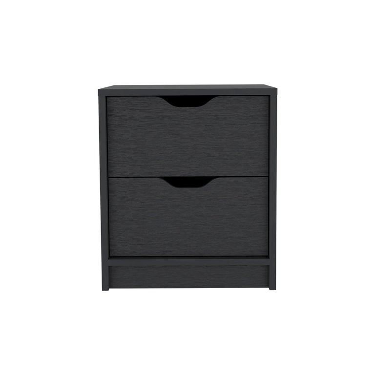 Night Stand Gandu, Black Wengue Finish - Black Wengue