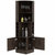 Papprika Bar Cabinet, Dark Walnut Finish