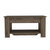 Polgon Storage Table - Dark Brown