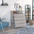 Wuju Four Drawer Dresser - Light Grey