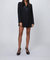 Blazer Romper In Black - Black