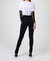 High Rise Skinny Zip Jean In Black