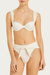 Riviera Bikini Bottom In Pearl Eyelet - Pearl Eyelet